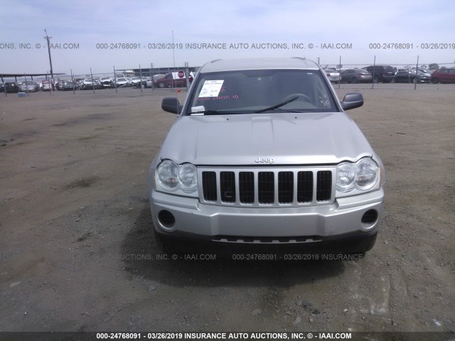 1J8HS48N27C700866 - 2007 JEEP GRAND CHEROKEE LAREDO/COLUMBIA/FREEDOM 银色 照片 6