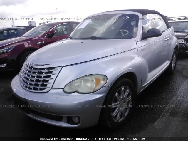 3C3JY55E96T358552 - 2006 CHRYSLER PT CRUISER TOURING SILVER photo 2