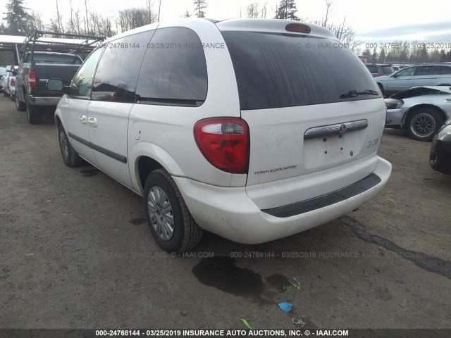 1A4GP45R96B757737 - 2006 CHRYSLER TOWN & COUNTRY  WHITE photo 3