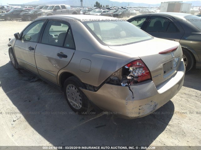 JHMCM56196C004214 - 2006 HONDA ACCORD VALUE GOLD photo 3