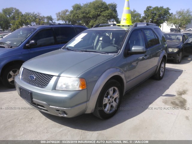 1FMZK05165GA76867 - 2005 FORD FREESTYLE SEL GREEN photo 2