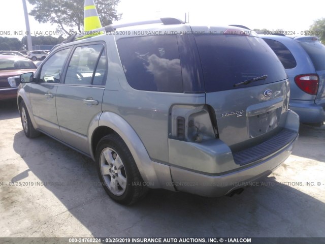 1FMZK05165GA76867 - 2005 FORD FREESTYLE SEL GREEN photo 3