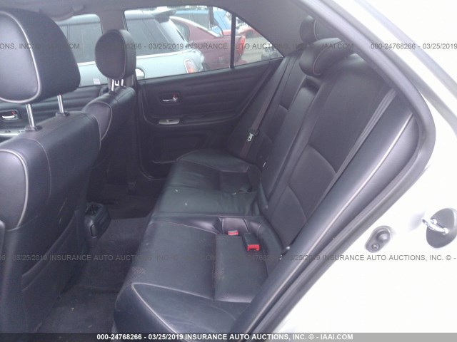 JTHBD192550095104 - 2005 LEXUS IS 300 SILVER photo 8