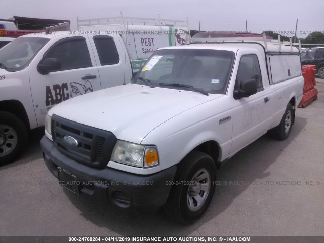 1FTYR10D48PB03913 - 2008 FORD RANGER WHITE photo 2