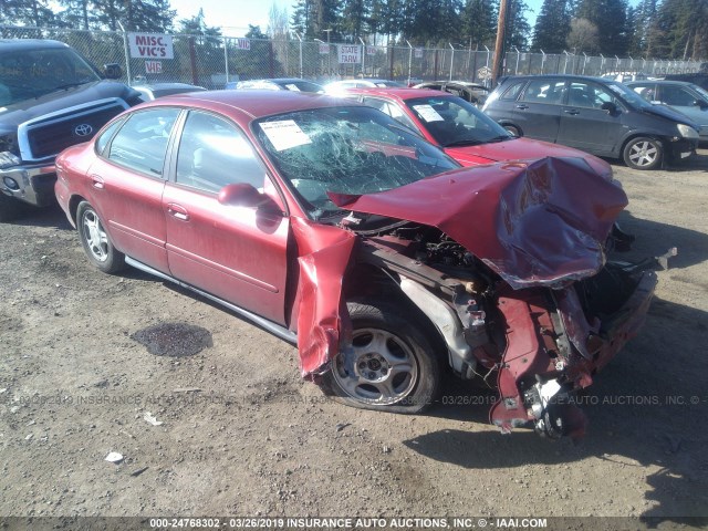 1FALP52U2TG222840 - 1996 FORD TAURUS GL MAROON photo 1