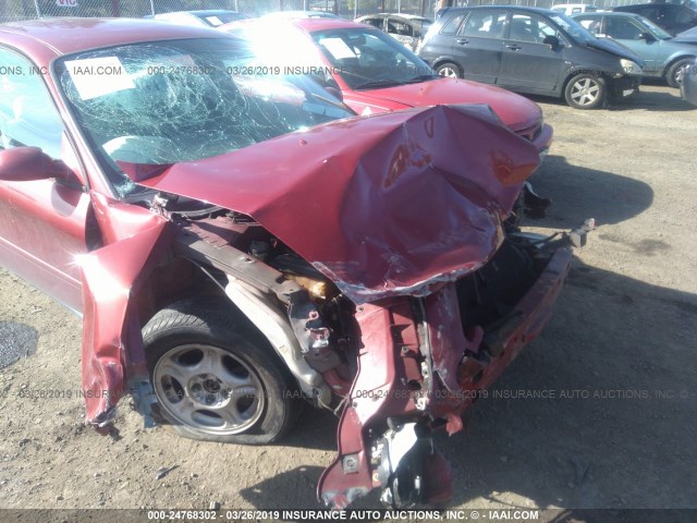 1FALP52U2TG222840 - 1996 FORD TAURUS GL MAROON photo 6