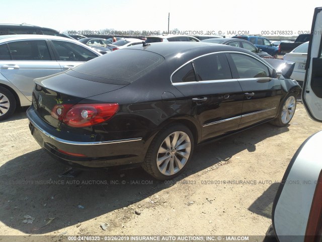 WVWEU73C29E542953 - 2009 VOLKSWAGEN CC BLUE photo 4