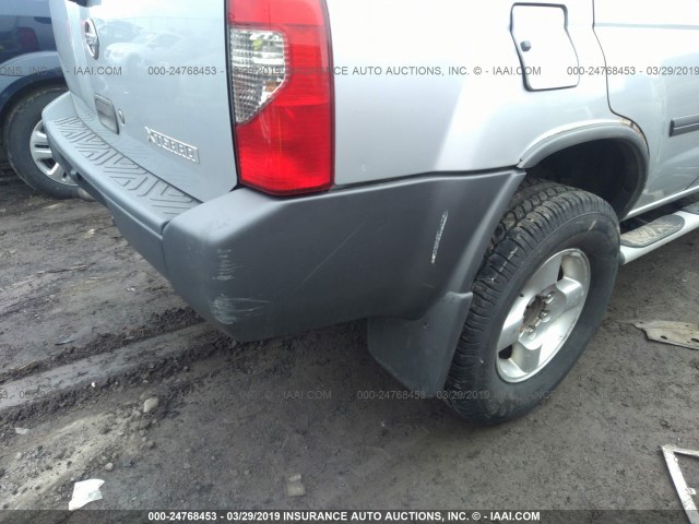 5N1ED28Y93C641968 - 2003 NISSAN XTERRA XE/SE SILVER photo 6