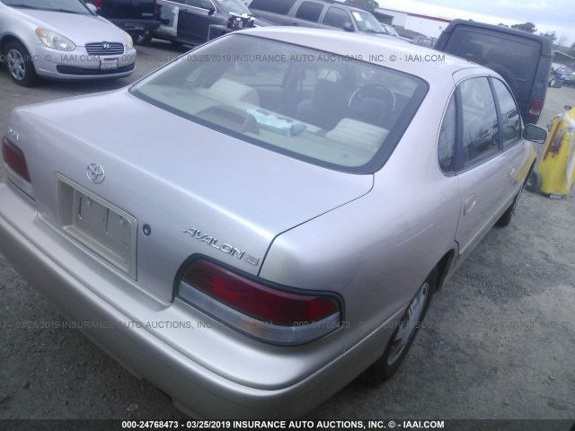 4T1BF12BXVU169272 - 1997 TOYOTA AVALON XL/XLS SILVER photo 4