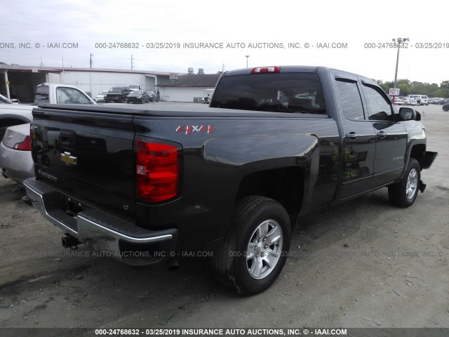 1GCVKREC1JZ152549 - 2018 CHEVROLET SILVERADO K1500 LT Dark Blue photo 4