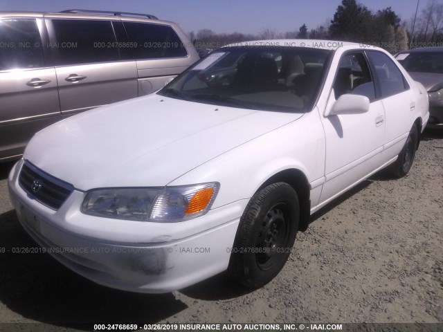 4T1BG22K6YU927955 - 2000 TOYOTA CAMRY CE/LE/XLE 白色 照片 2