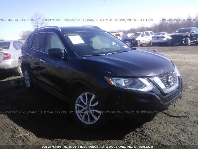 KNMAT2MV6HP531204 - 2017 NISSAN ROGUE S/SV BLACK photo 1