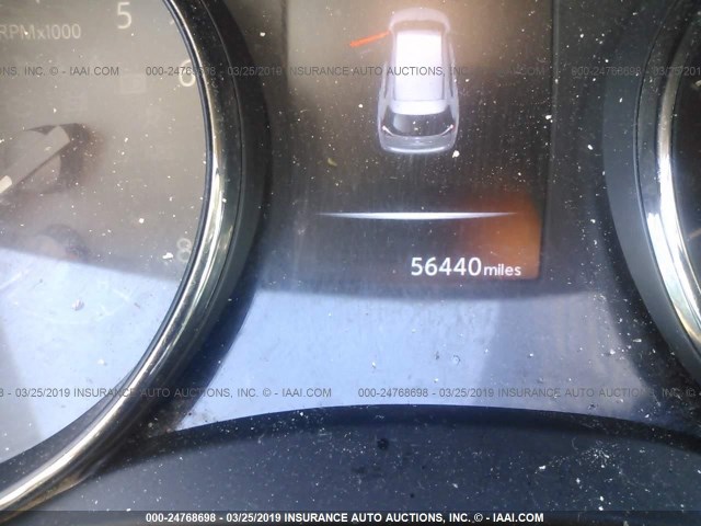 KNMAT2MV6HP531204 - 2017 NISSAN ROGUE S/SV BLACK photo 7