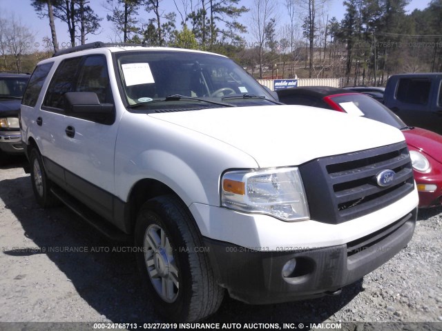 1FMJU1G56BEF51101 - 2011 FORD EXPEDITION XL WHITE photo 1