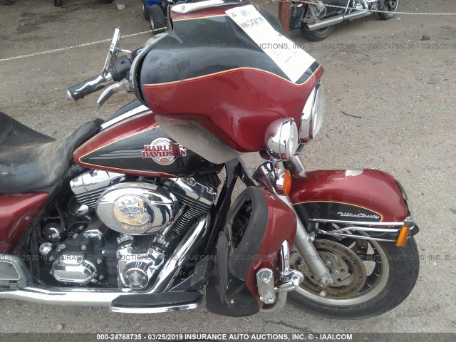 1HD1FC4177Y662126 - 2007 HARLEY-DAVIDSON FLHTCUI MAROON photo 5