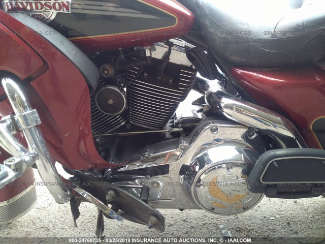 1HD1FC4177Y662126 - 2007 HARLEY-DAVIDSON FLHTCUI MAROON photo 9