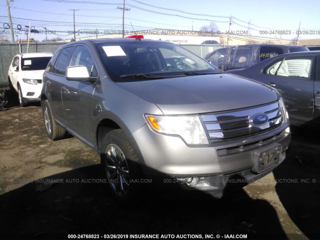 2FMDK48C48BA33557 - 2008 FORD EDGE SEL SILVER photo 1