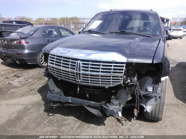 5LMFL275X7LJ09825 - 2007 LINCOLN NAVIGATOR L GRAY photo 6