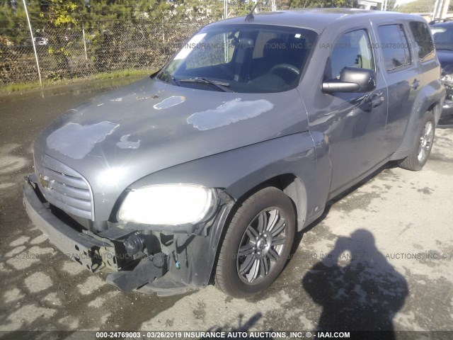 3GNDA13D08S627313 - 2008 CHEVROLET HHR LS Gris foto 2
