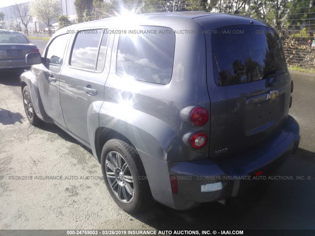 3GNDA13D08S627313 - 2008 CHEVROLET HHR LS Gris foto 3