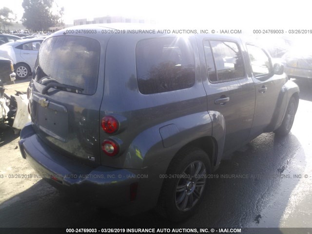 3GNDA13D08S627313 - 2008 CHEVROLET HHR LS Gris foto 4