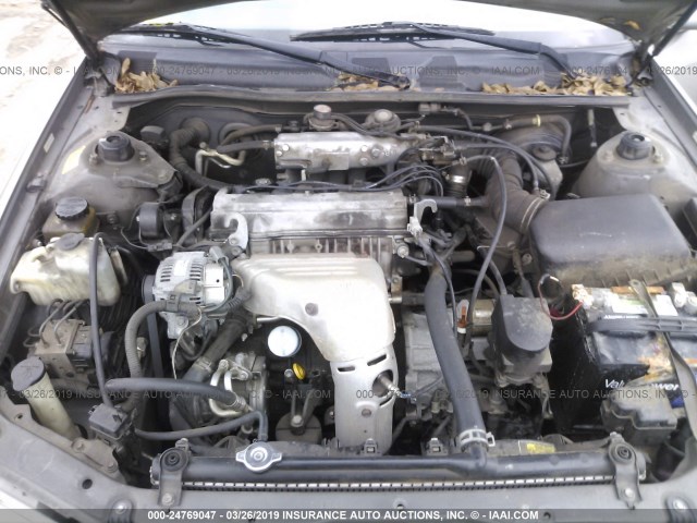 4T1BG22K11U104453 - 2001 TOYOTA CAMRY CE/LE/XLE 金色 照片 10