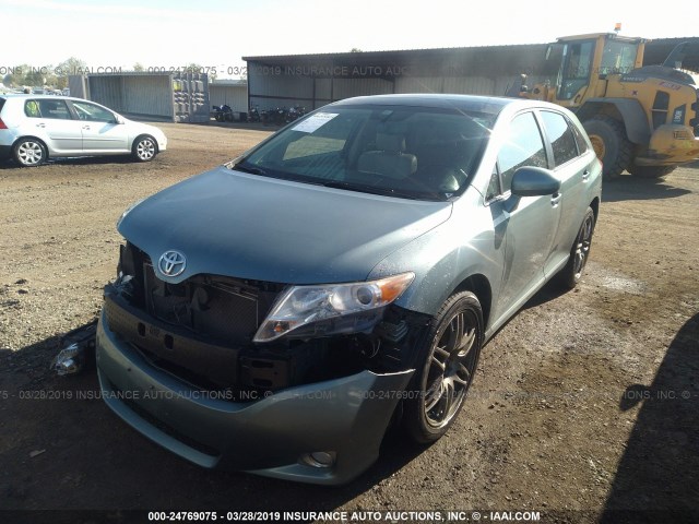 4T3ZK11A99U016401 - 2009 TOYOTA VENZA GREEN photo 6