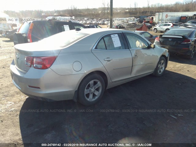 1G11B5SA5DF235216 - 2013 CHEVROLET MALIBU LS TAN photo 4