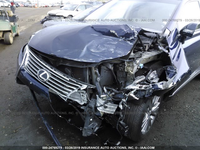 2T2BK1BA5EC233122 - 2014 LEXUS RX 350/BASE/F SPORT BLUE photo 6