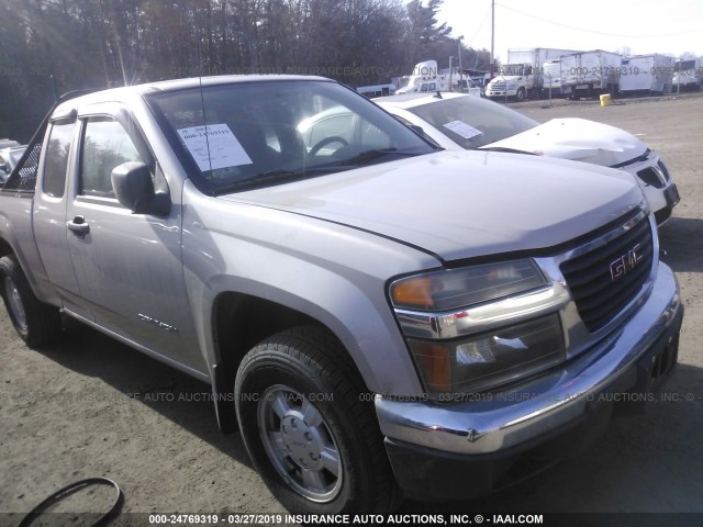 1GTCS198158137320 - 2005 GMC CANYON SILVER photo 1