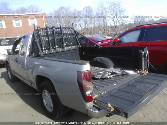 1GTCS198158137320 - 2005 GMC CANYON SILVER photo 3