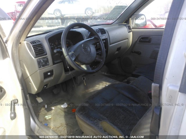1GTCS198158137320 - 2005 GMC CANYON SILVER photo 5