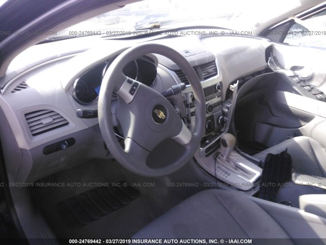 1G1ZA5EU5BF349113 - 2011 CHEVROLET MALIBU LS Navy photo 5