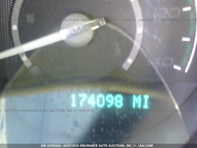 1G1ZA5EU5BF349113 - 2011 CHEVROLET MALIBU LS Navy photo 7