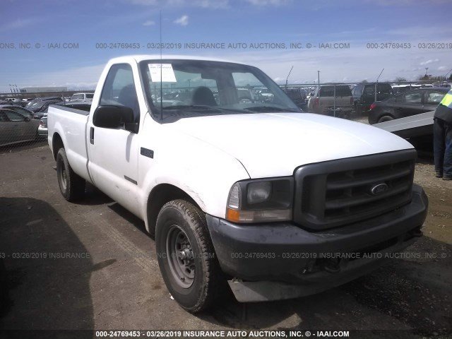 1FDSF30F62ED70559 - 2002 FORD F350 SRW SUPER DUTY WHITE photo 1