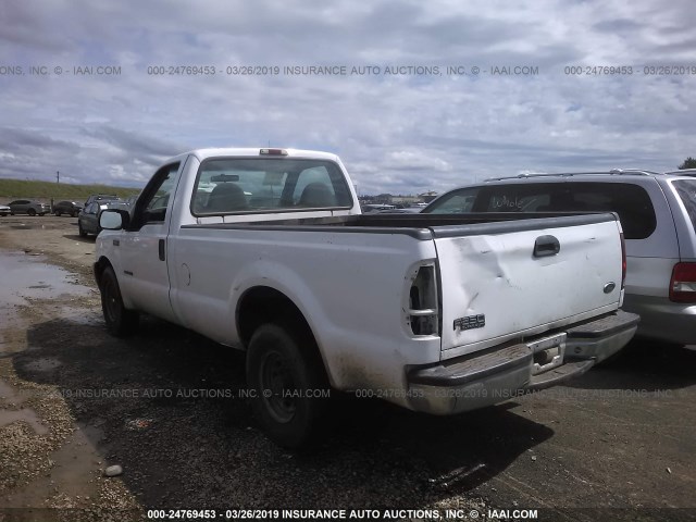 1FDSF30F62ED70559 - 2002 FORD F350 SRW SUPER DUTY WHITE photo 3