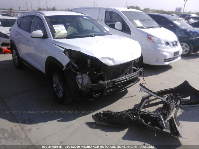 KM8J3CA4XGU180147 - 2016 HYUNDAI TUCSON LIMITED/SPORT AND ECO/SE WHITE photo 1