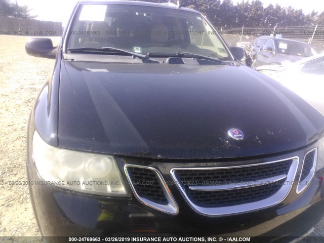 5S3ET13S072804873 - 2007 SAAB 9-7X 4.2I BLACK photo 6