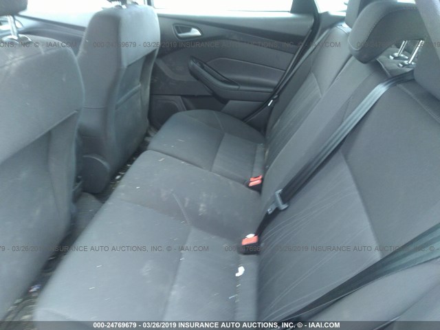 1FADP3K21JL217897 - 2018 FORD FOCUS SE SILVER photo 8