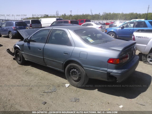 JT2BG22K410540332 - 2001 TOYOTA CAMRY CE/LE/XLE BLUE photo 3