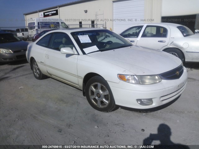 2T1CF22P3XC224820 - 1999 TOYOTA CAMRY SOLARA SE/SLE WHITE photo 1