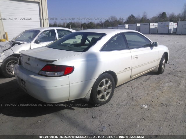 2T1CF22P3XC224820 - 1999 TOYOTA CAMRY SOLARA SE/SLE WHITE photo 4