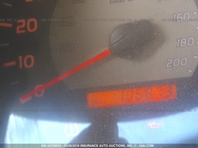 5TEJU62N68Z516623 - 2008 TOYOTA TACOMA DOUBLE CAB PRERUNNER RED photo 7