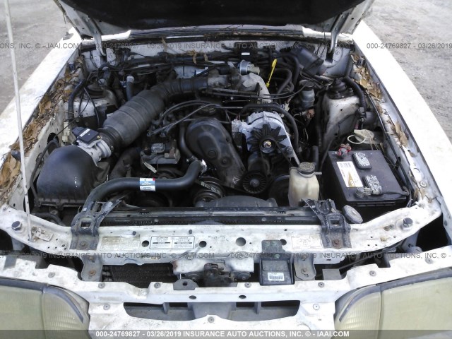1FACP41M8PF171528 - 1993 FORD MUSTANG LX WHITE photo 10