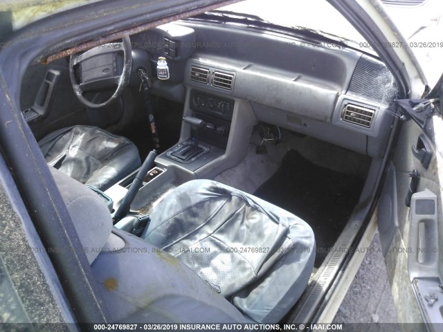 1FACP41M8PF171528 - 1993 FORD MUSTANG LX WHITE photo 5