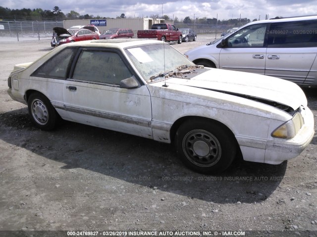 1FACP41M8PF171528 - 1993 FORD MUSTANG LX WHITE photo 6