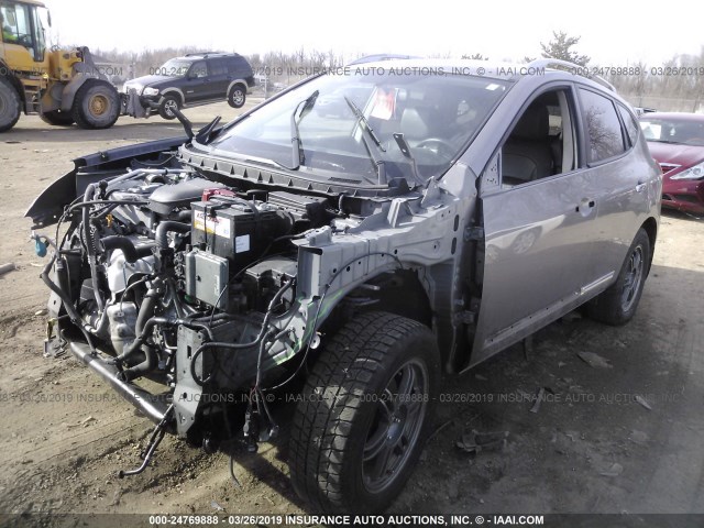 JN8AS5MV9BW289014 - 2011 NISSAN ROGUE S/SV/KROM GRAY photo 2