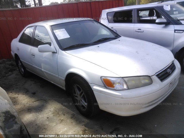 4T1BG22K91U772484 - 2001 TOYOTA CAMRY CE/LE/XLE WHITE photo 1