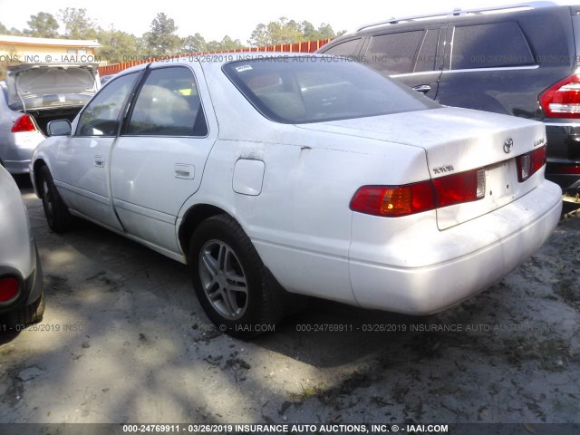 4T1BG22K91U772484 - 2001 TOYOTA CAMRY CE/LE/XLE WHITE photo 3