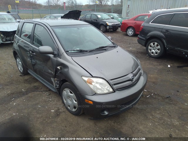 JTKKT624440065659 - 2004 TOYOTA SCION XA GRAY photo 1